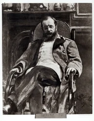 Retrato de César Cui (1835-1918) 1890